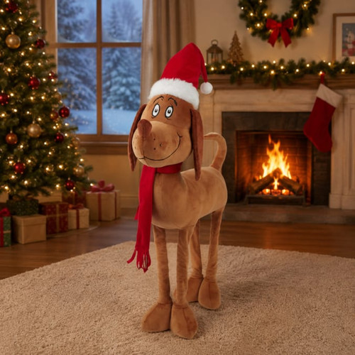 Max the dog grinch - max,