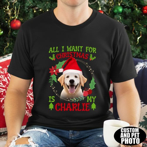 Custom pet photo christmas - photo,