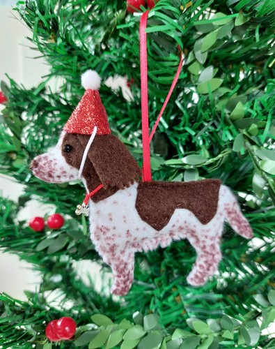 Springer spaniel dog felt - springer,