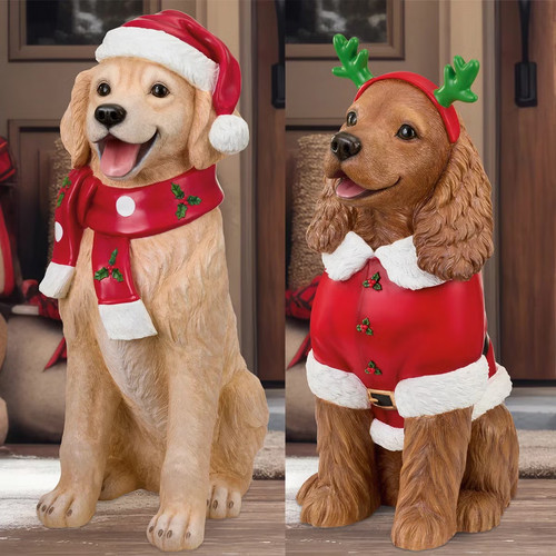 Inch christmas dog greeter - 26,