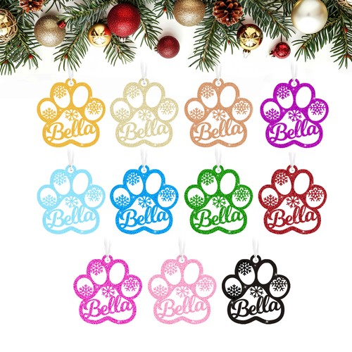 Personalised dog cat paw - personalised,