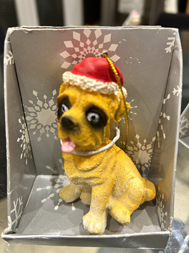 Santa hat dog - santa,