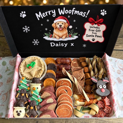 Christmas dog personalised - dog,