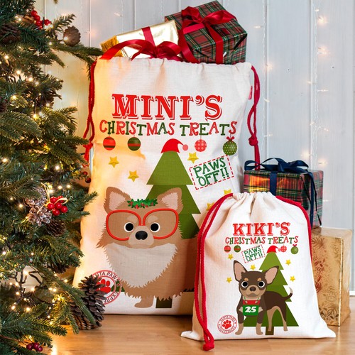 Personalised dog christmas - personalised,