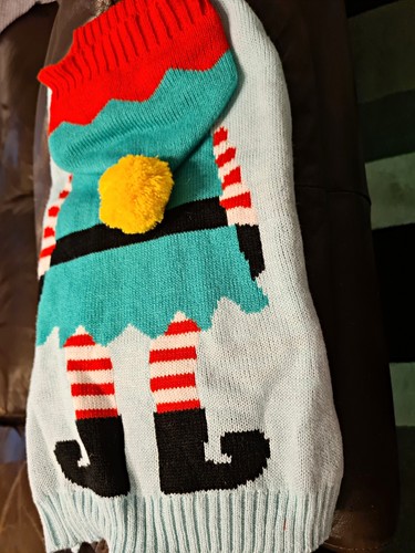 Christmas dog jumper - christmas,