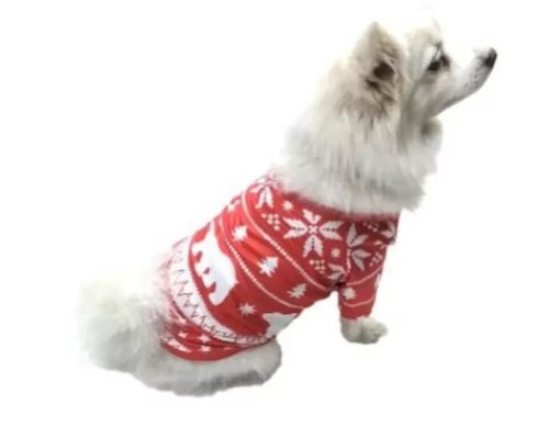Christmas dog jumpsuit clothes - dog,