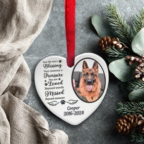 Personalised heart ceramic - heart,