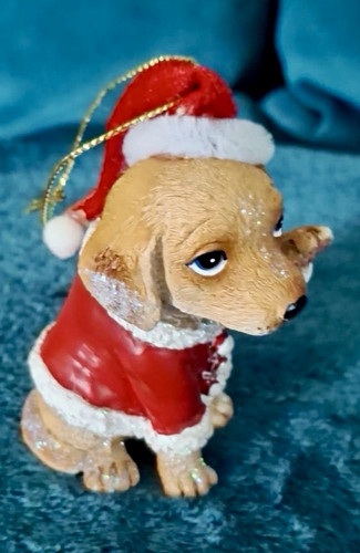 Cute santa puppy - cute,