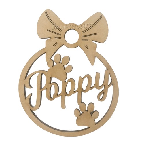 Dog paw shaped - paw, bauble