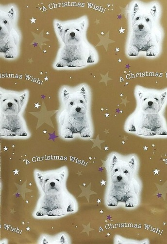 Westie dog christmas - christmas, gift