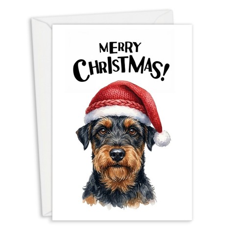 Welsh terrier black and tan - welsh,