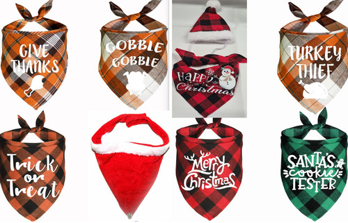 Dog bandana over - bandana,