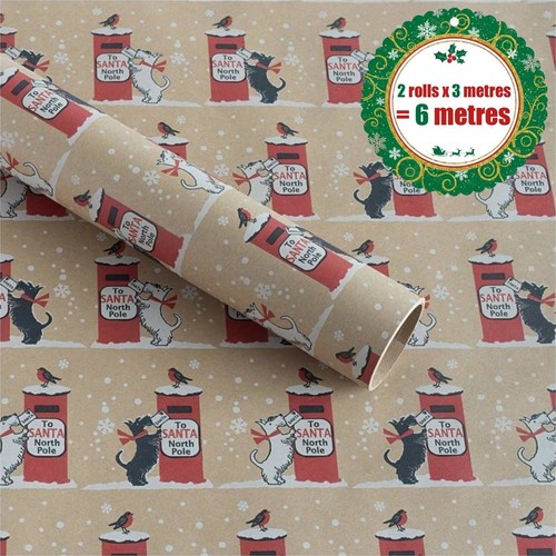 6m christmas wrapping - 3m,