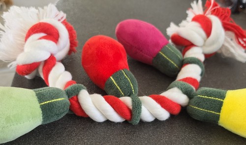 Dog toy with - with, xmas