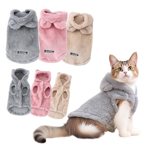 Soft fleece dog clothes warm - fleece,