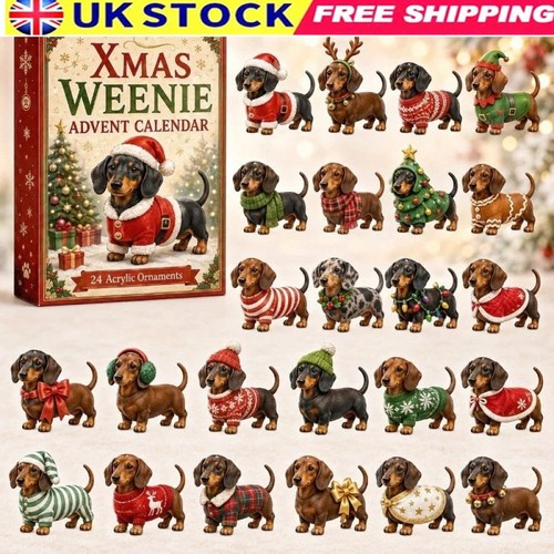Dachshund dog christmas - dachshund,