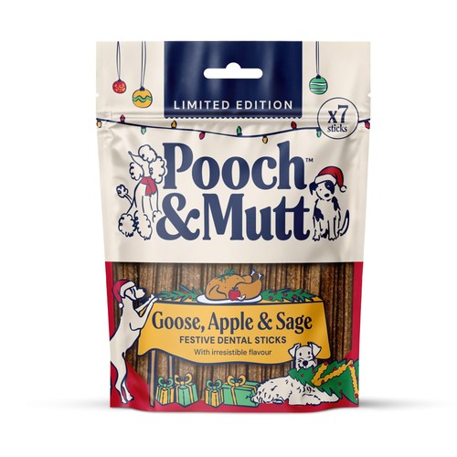 Pooch mutt christmas - christmas, dog