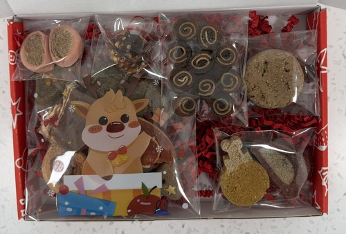 Dog hamper christmas - dog,