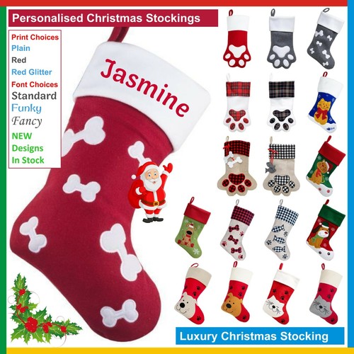 Pet christmas stockings - stockings, dog