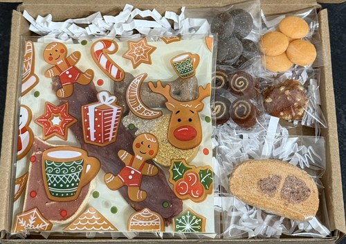 Dog hamper christmas - dog,