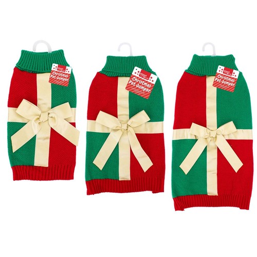 Christmas pet jumper festive - christmas,