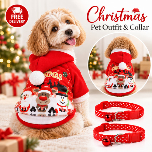 Christmas dog jumper santa - dog,